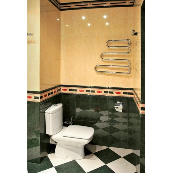 Ревизионный люк под плитку AL-KR  LYUKER 40x25 см алюминиевый нажимной