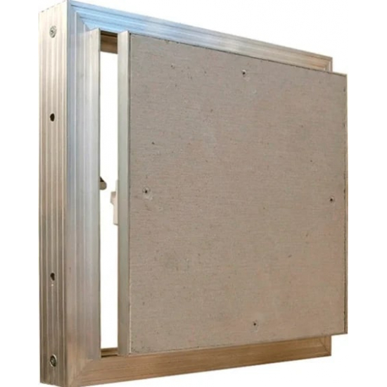 Ревизионный люк под плитку AL-KR  LYUKER 40x30 см алюминиевый нажимной