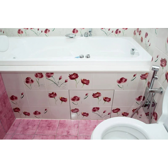 Ревизионный люк под плитку K  LYUKER 30x30 см стальной нажимной