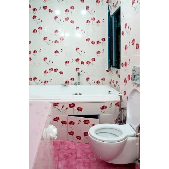 Ревизионный люк под плитку K  LYUKER 30x30 см стальной нажимной