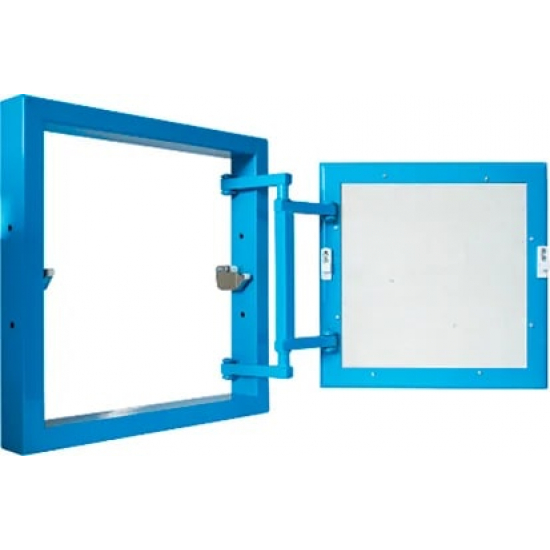 Ревизионный люк под плитку K  LYUKER 40x50 см стальной нажимной