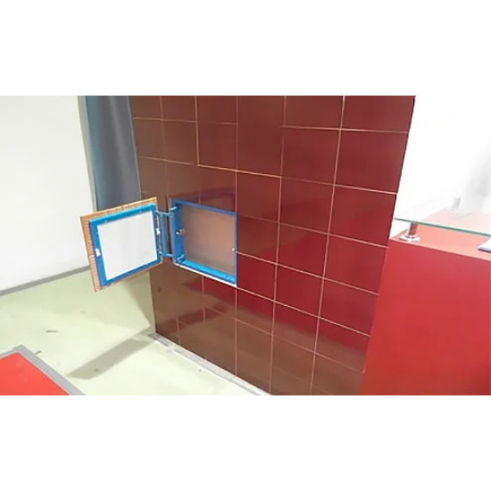 Ревизионный люк под плитку K  LYUKER 50x50 см стальной нажимной