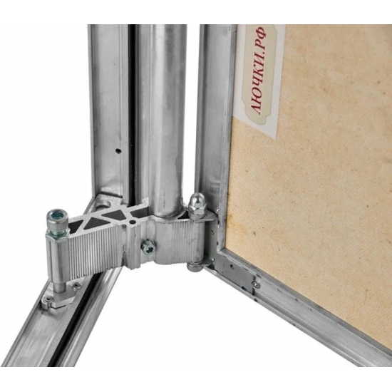 Ревизионный люк под плитку нажимной ЛЮЧКИ.РФ Секрет 3.0 40x40 см 