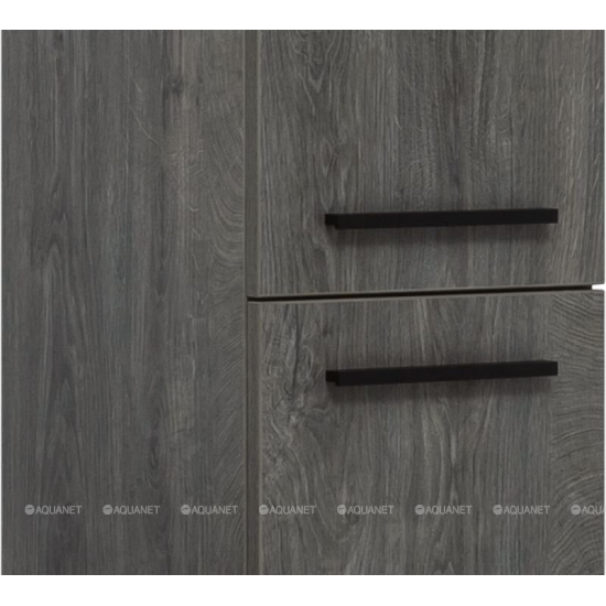 Ручки для мебели AQUANET Nova 2 штуки 192 мм черный матовый