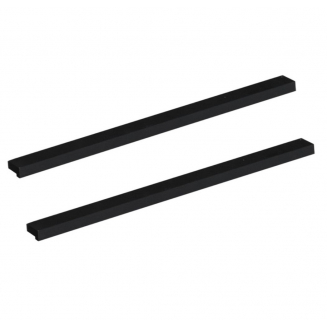 Ручки для мебели AQUANET Nova 2 штуки 320 мм черный матовый