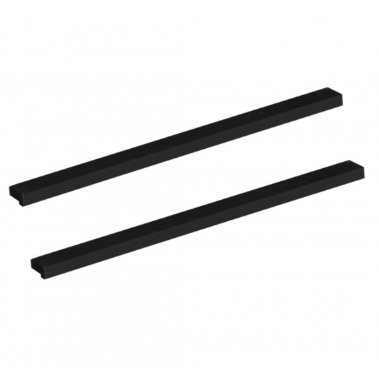 Ручки для мебели AQUANET Nova 2 штуки 320 мм черный матовый