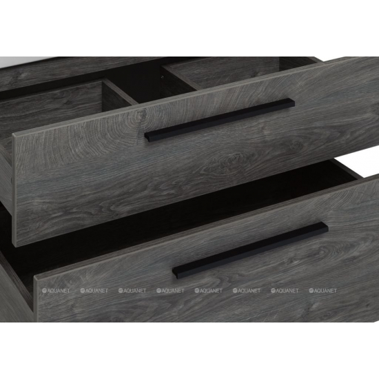 Ручки для мебели AQUANET Nova 2 штуки 320 мм черный матовый