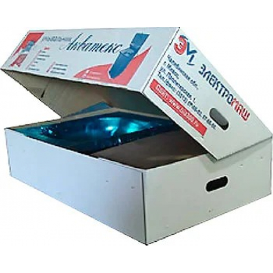 Рукомойник АКВАТЕКС Белый 500x430 ЭВН - 20 л металл, мойка нержавейка