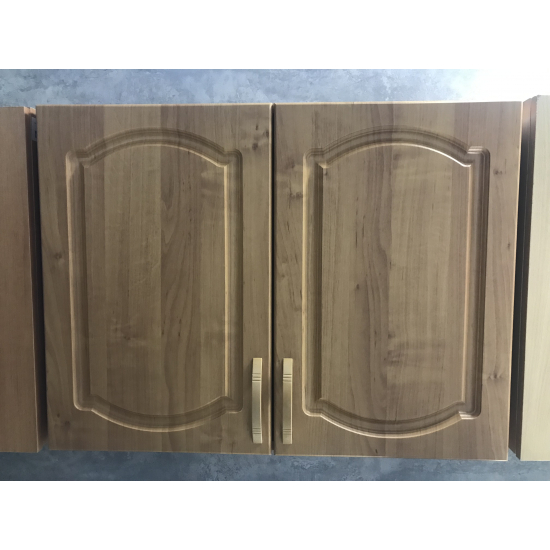 Шкаф для посуды САНТРЭК 80 МДФ Ольха с сушилкой