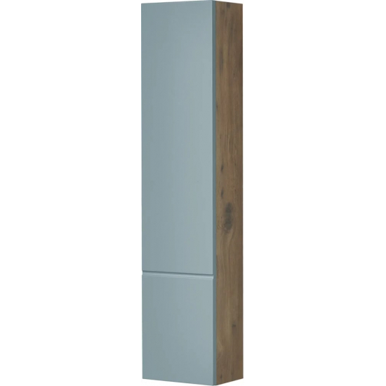 Шкаф навесной АКВАТОН Мишель 23 дуб рустикальный, фьорд