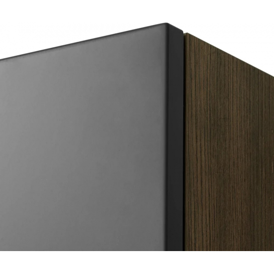 Шкаф навесной АКВАТОН Терра 35х20 дуб кантри, антрацит, универсальный