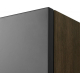 Шкаф навесной АКВАТОН Терра 35х20 дуб кантри, антрацит, универсальный