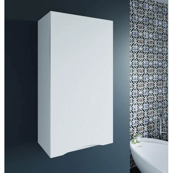 Шкаф навесной AURA Палермо 40 правый, белый