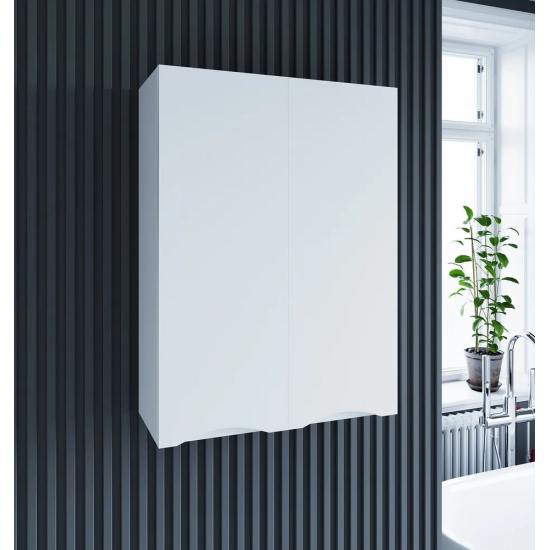 Шкаф навесной AURA Палермо 55 белый