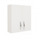 Шкаф навесной DE AQUA Трио Люкс 70 белый
