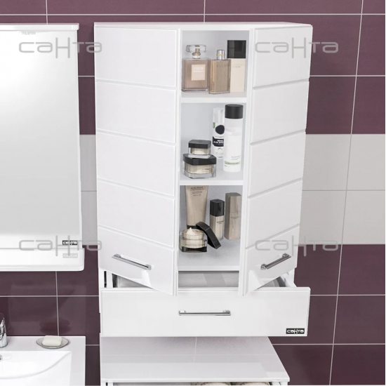 Шкаф навесной САНТА Омега 48/90 с 1 ящиком