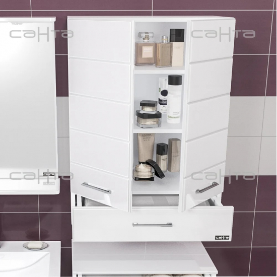 Шкаф навесной САНТА Омега 60/90 с 1 ящиком