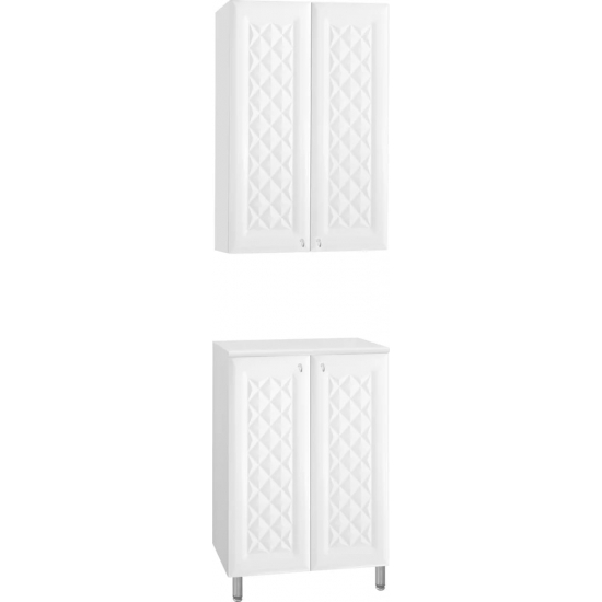 Шкаф навесной STYLE LINE Канна 60 белый