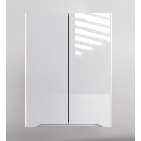 Шкаф навесной STYLE LINE Марелла мини 600 Люкс Plus, антискрейтч белый глянец