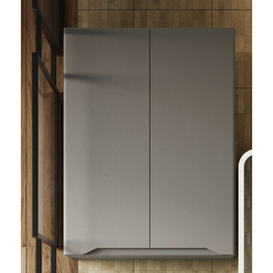 Шкаф навесной STYLE LINE Марелла мини 600 Люкс Plus, антискрейтч серый