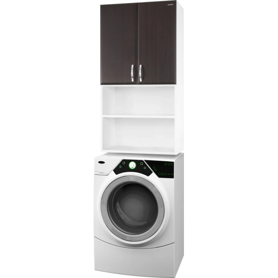 Шкаф навесной VOD-OK 60 над стиральной машиной, с нишей, венге