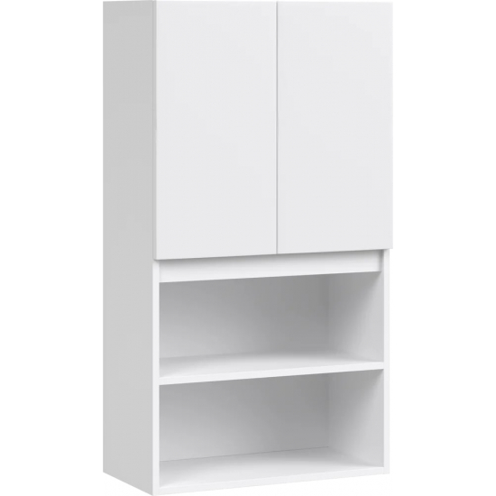 Шкаф навесной VOD-OK Тендер 60 над стиральной машиной, с нишей, белый