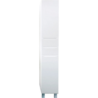 Шкаф-пенал 1МАРКА Кода 35Н белый глянец