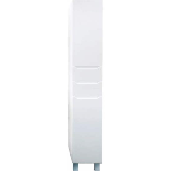 Шкаф-пенал 1МАРКА Кода 35Н белый глянец