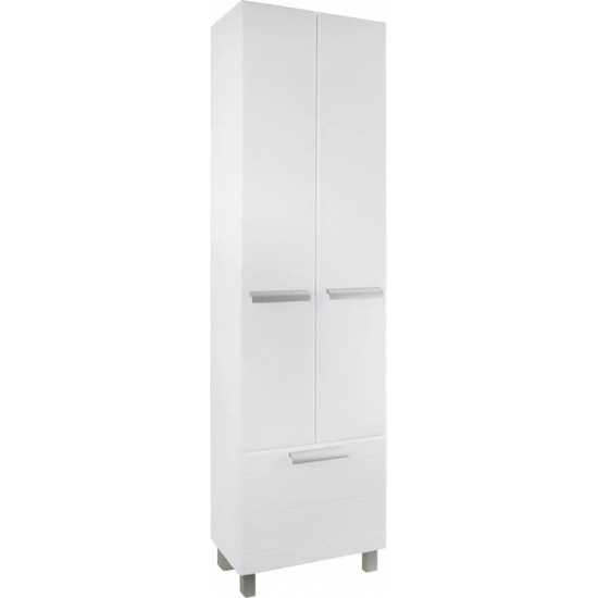 Шкаф-пенал АКВАТОН Альтаир с бельевой корзиной