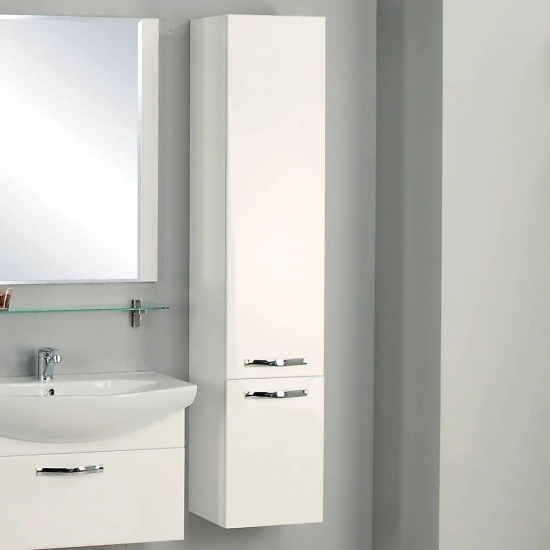 Шкаф-пенал АКВАТОН Ария белый, универсальный