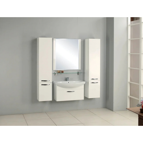 Шкаф-пенал АКВАТОН Ария белый, универсальный