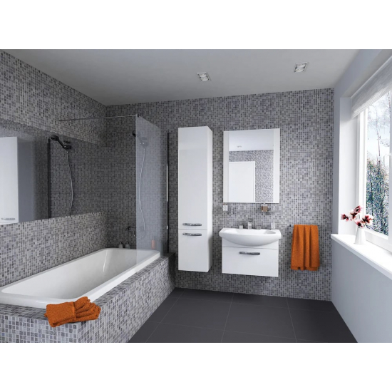 Шкаф-пенал АКВАТОН Ария белый, универсальный