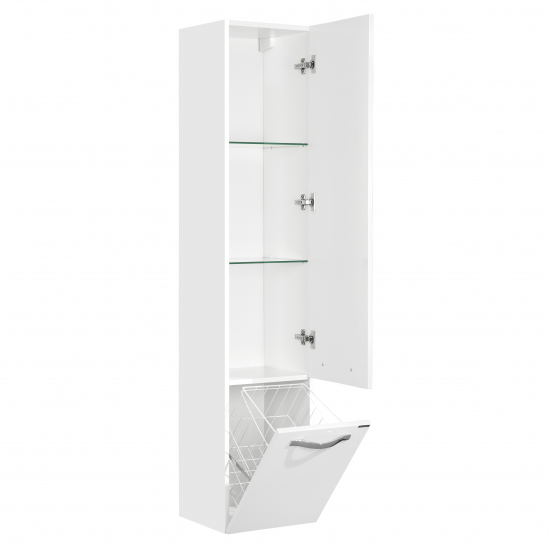 Шкаф-пенал АКВАТОН Ария М белый