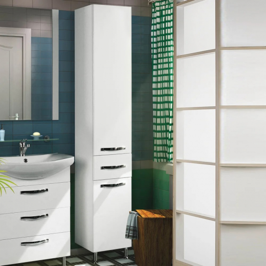 Шкаф-пенал АКВАТОН Ария Н белый