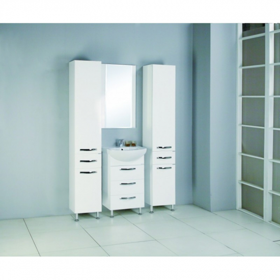 Шкаф-пенал АКВАТОН Ария Н белый