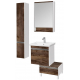 Шкаф-пенал АКВАТОН Капри 30 R, таксония темная