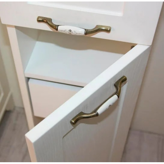 Шкаф-пенал АКВАТОН Леон Н универсальный, дуб белый