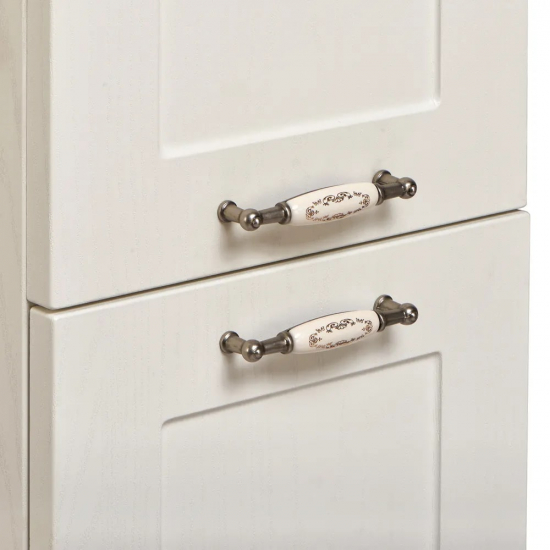 Шкаф-пенал АКВАТОН Леон универсальный, дуб белый