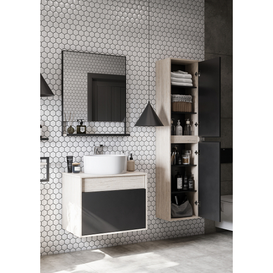 Шкаф-пенал АКВАТОН Лофт Урбан 37