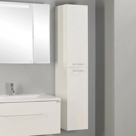 Шкаф-пенал АКВАТОН Мадрид белый