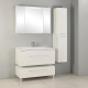 Шкаф-пенал АКВАТОН Мадрид белый
