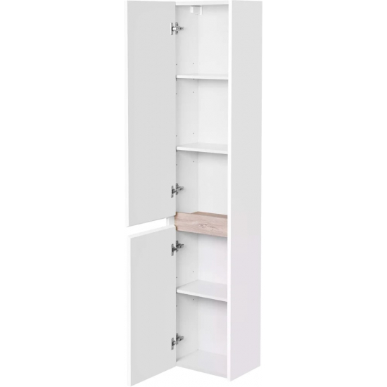 Шкаф-пенал АКВАТОН Нортон L, белый глянец