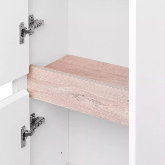 Шкаф-пенал АКВАТОН Нортон L, белый глянец