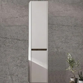 Шкаф-пенал АКВАТОН Нортон R, белый глянец