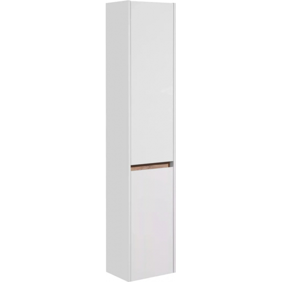 Шкаф-пенал АКВАТОН Нортон R, белый глянец