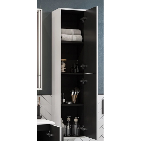 Шкаф-пенал АКВАТОН Ривьера белый