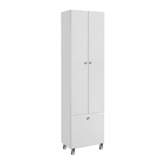 Шкаф-пенал АКВАТОН Симпл с бельевой корзиной