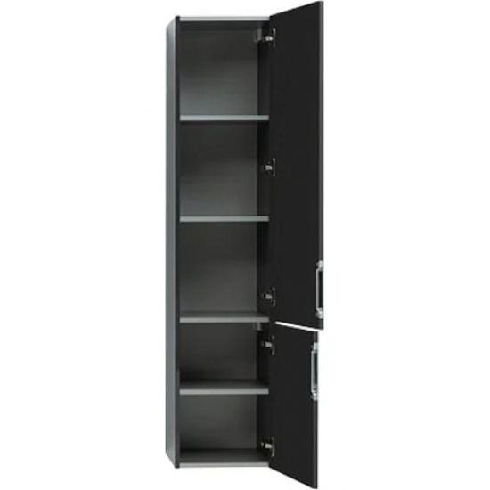 Шкаф-пенал AQUANET Алвита 35 R серый антрацит