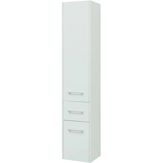 Шкаф-пенал AQUANET Августа 35 R белый, ручки хром