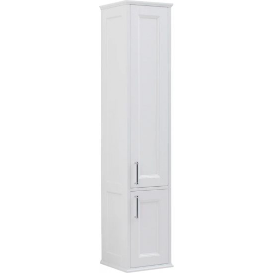 Шкаф-пенал AQUANET Бостон М 36 R белый, ручки хром